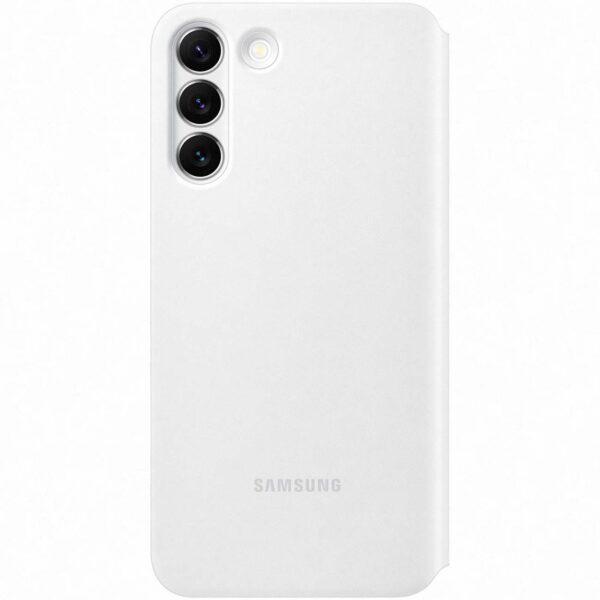 Samsung Ef-Zs906Cwegee Samsung Smart Clear View Cover Galaxy S22+ 5G White - Afbeelding 2