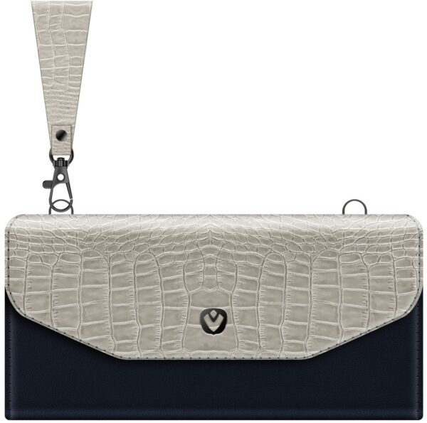 Valenta Clutch Croco Case Snap Universal Large Black - Afbeelding 7