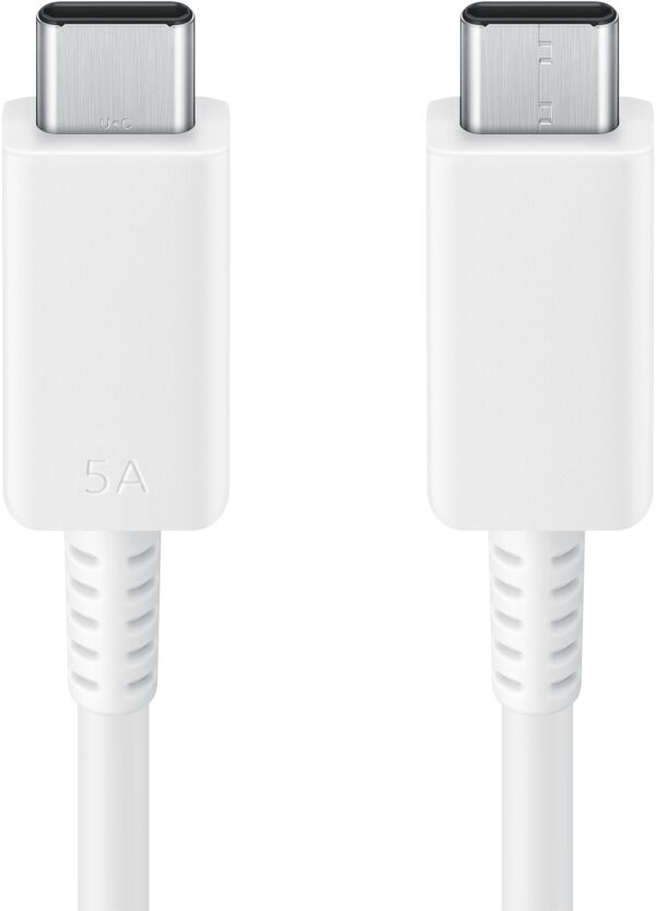 Samsung Ep-Dx510Jwegeu Samsung Charge/Sync Cable Usb-C To Usb-C 100W 1.8M. White - Afbeelding 2