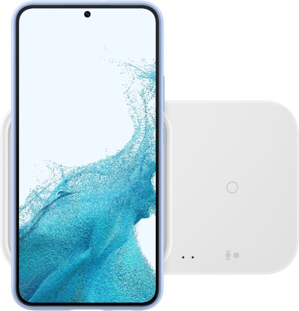Samsung Ep-P5400Twegeu Samsung Wireless Qi Duo Charger Pad 15W + Fast Travel Charger 25W White - Afbeelding 4
