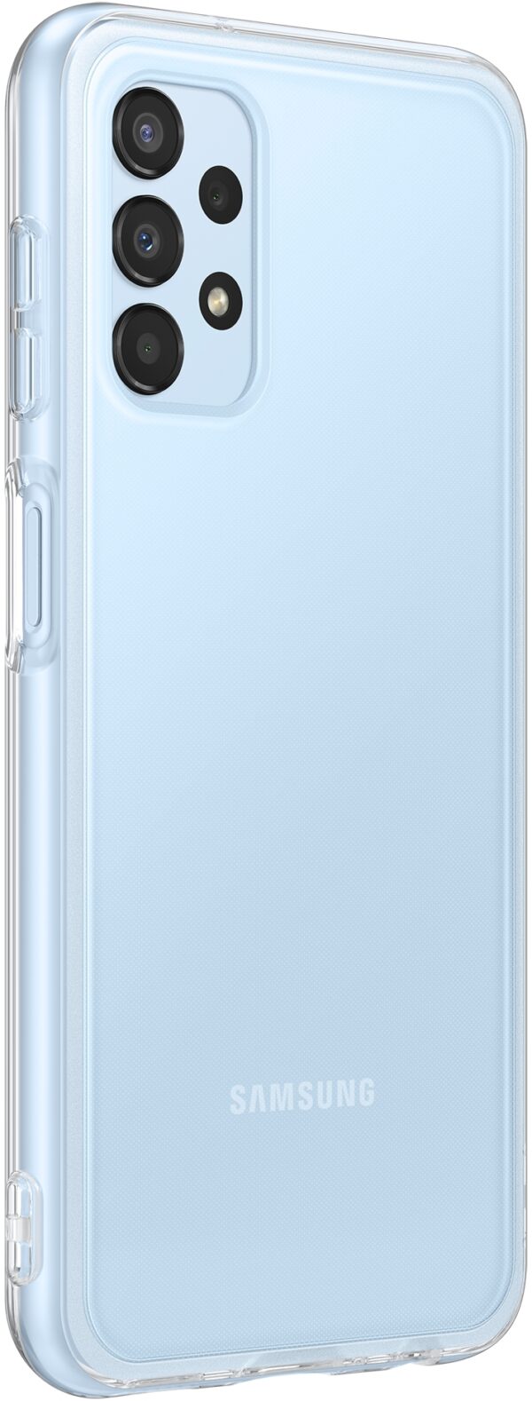 Samsung Ef-Qa135Ttegww Samsung Soft Clear Cover Galaxy A13 4G Transparent - Afbeelding 4