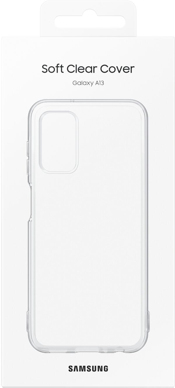 Samsung Ef-Qa135Ttegww Samsung Soft Clear Cover Galaxy A13 4G Transparent - Afbeelding 5