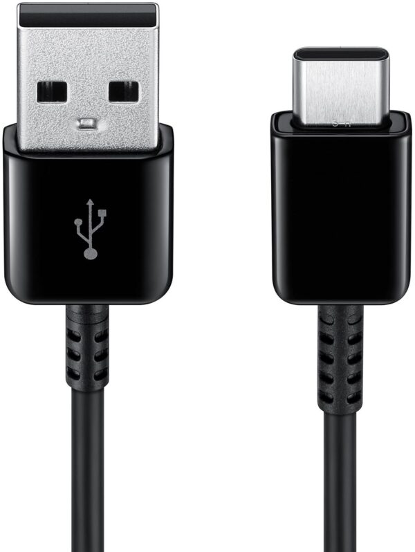 Samsung Ep-Dg930Ibegww Samsung Charge/Sync Cable Usb-C 1.5M. Black Bulk - Afbeelding 2