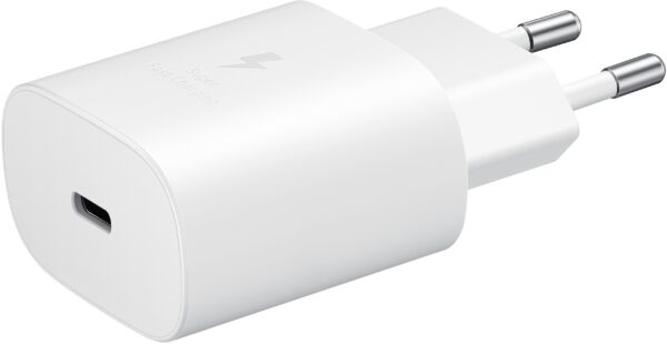 Samsung Ep-Ta800Xwegww Samsung Super Fast Pd Wall Charger Usb-C Incl. Usb-C Cable 25W White Bulk - Afbeelding 2