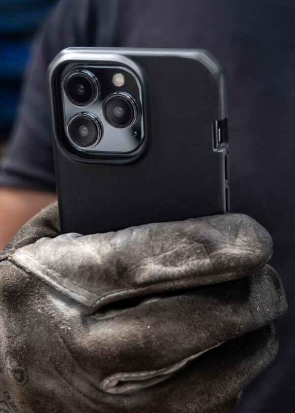 Itskins Level 2 Spectrumsolid_R For Apple Iphone 14 Pro Max Plain Black - Afbeelding 12