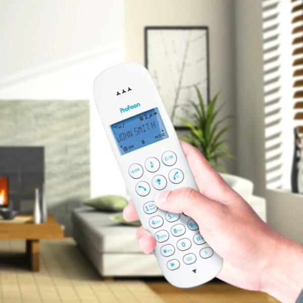 Profoon Pdx-300Bw Profoon Dect Telefoon White/Blue - Afbeelding 7