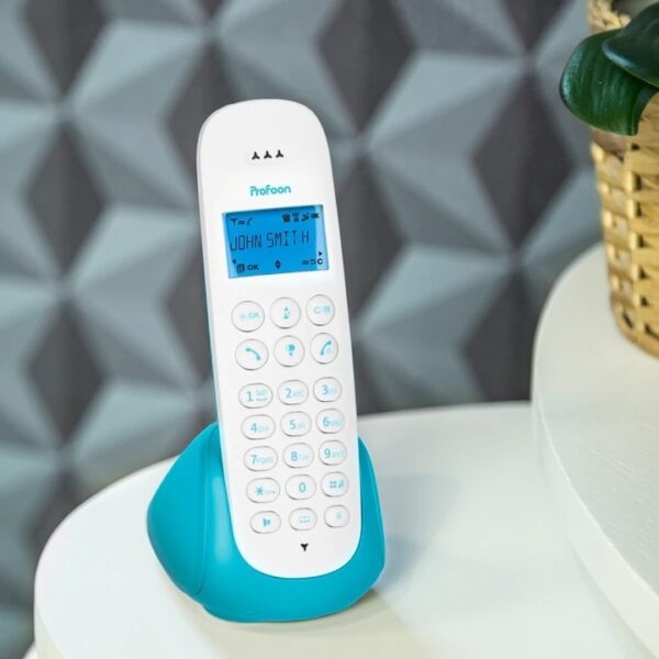 Profoon Pdx-300Bw Profoon Dect Telefoon White/Blue - Afbeelding 8