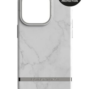 Richmond & Finch Freedom Series One-Piece Apple Iphone 14 Pro White Marble
