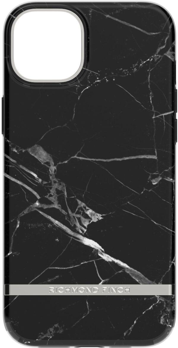 Richmond & Finch Freedom Series One-Piece Apple Iphone 14 Plus Black Marble - Afbeelding 2