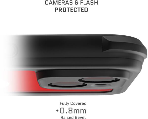 Ghostek Nautical Waterproof Magsafe Case + Belt Swivel Holster Apple Iphone 14 Plus Clear - Afbeelding 10