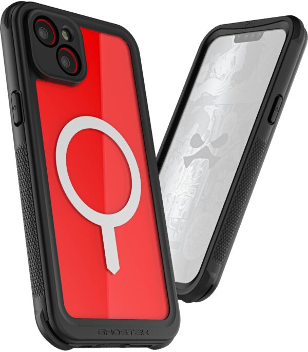 Ghostek Nautical Waterproof Magsafe Case + Belt Swivel Holster Apple Iphone 14 Plus Clear - Afbeelding 7