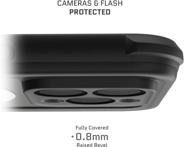 Ghostek Nautical Waterproof Magsafe Case + Belt Swivel Holster Apple Iphone 14 Pro Max Clear - Afbeelding 10