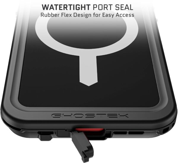 Ghostek Nautical Slim Waterproof Magsafe Case Apple Iphone 14 Plus Black - Afbeelding 10