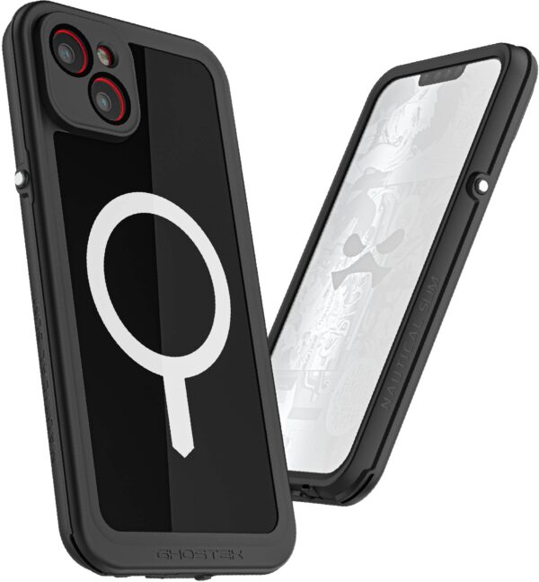 Ghostek Nautical Slim Waterproof Magsafe Case Apple Iphone 14 Plus Black - Afbeelding 6