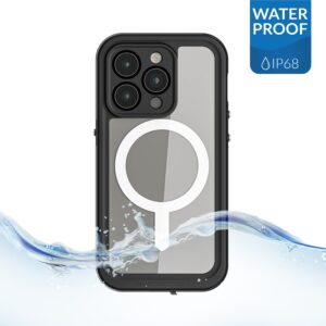 Ghostek Nautical Slim Waterproof Magsafe Case Apple Iphone 14 Pro Clear