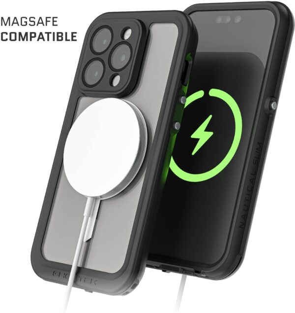 Ghostek Nautical Slim Waterproof Magsafe Case Apple Iphone 14 Pro Clear - Afbeelding 8