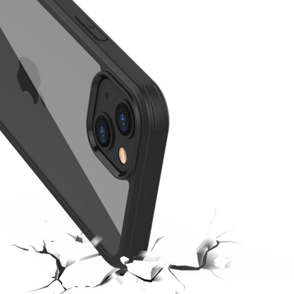 Valenta Tempered Glass Full Cover Bumper Case Apple Iphone 14 Plus Black - Afbeelding 4