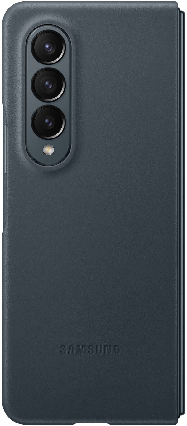 Samsung Ef-Vf936Ljegww Samsung Leather Cover Galaxy Z Fold4 Greygreen - Afbeelding 4