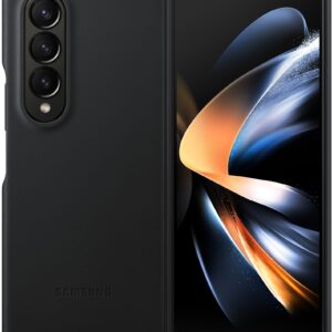 Samsung Ef-Vf936Lbegww Samsung Leather Cover Galaxy Z Fold4 Black