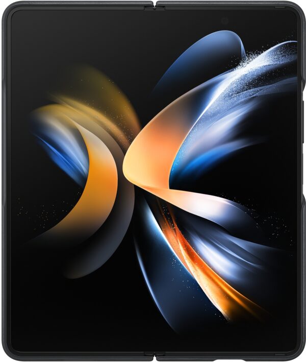 Samsung Ef-Vf936Lbegww Samsung Leather Cover Galaxy Z Fold4 Black - Afbeelding 2
