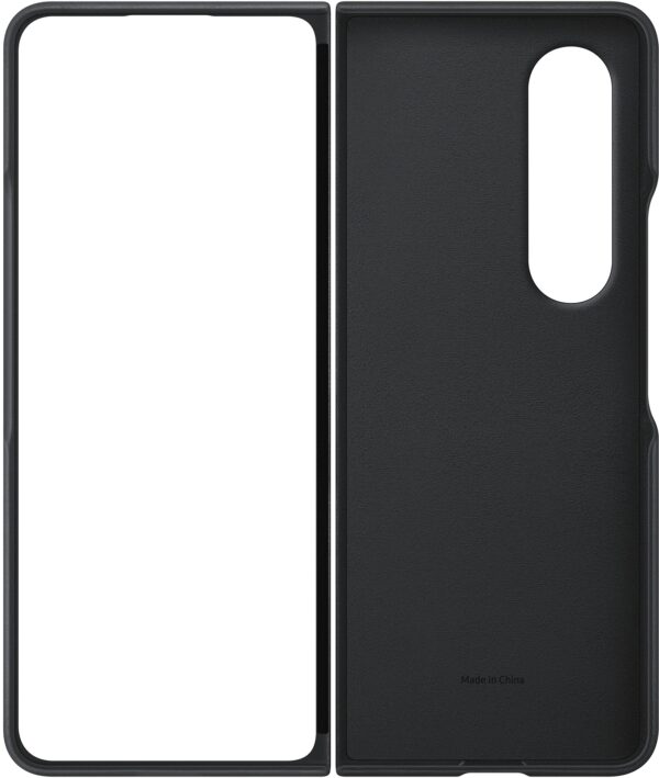 Samsung Ef-Vf936Lbegww Samsung Leather Cover Galaxy Z Fold4 Black - Afbeelding 3