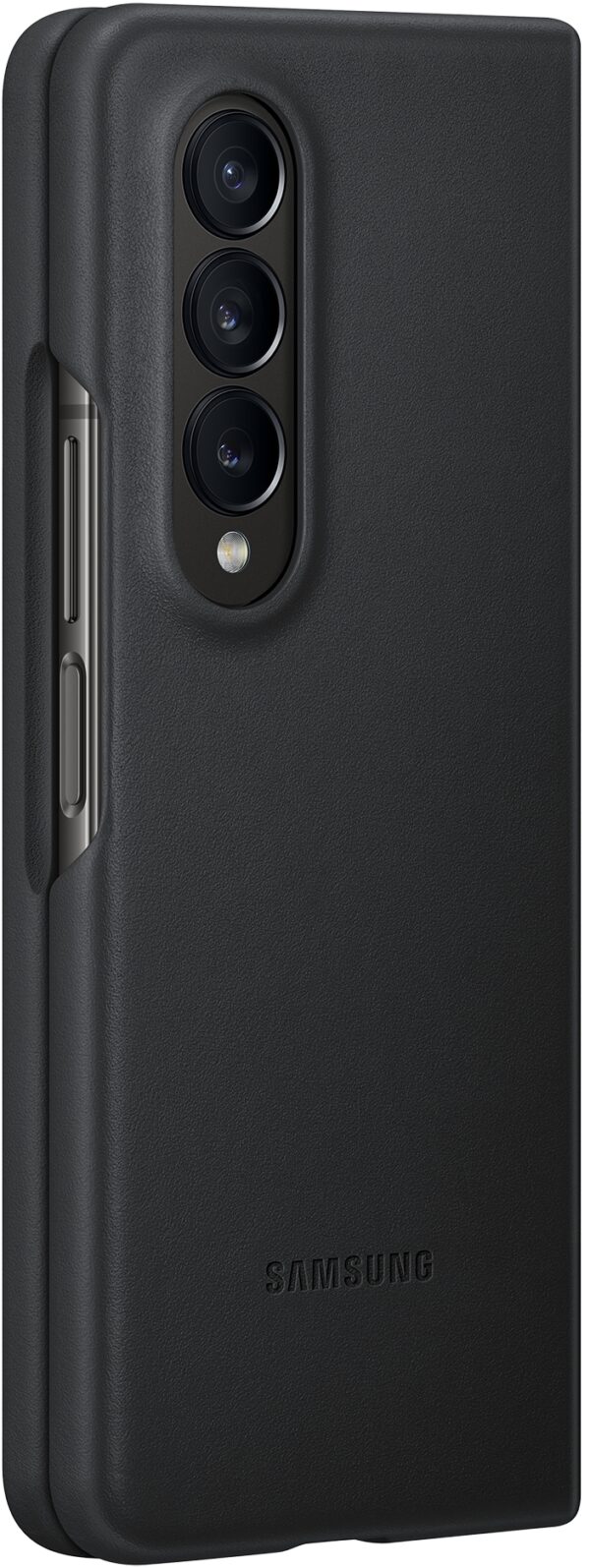 Samsung Ef-Vf936Lbegww Samsung Leather Cover Galaxy Z Fold4 Black - Afbeelding 4