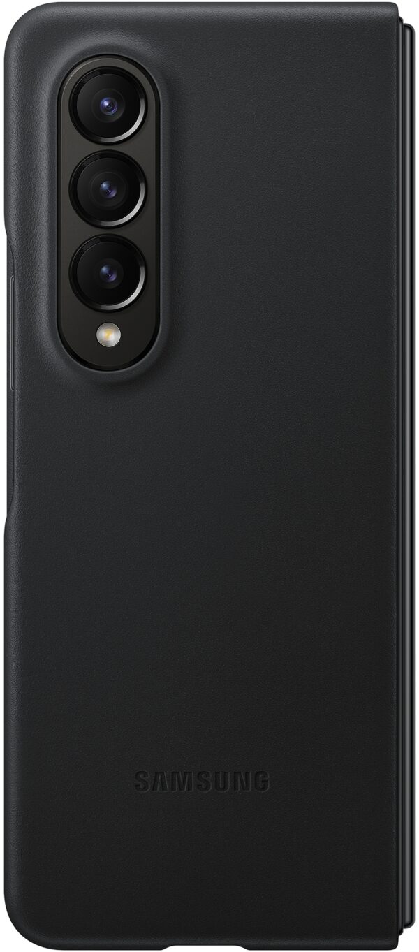 Samsung Ef-Vf936Lbegww Samsung Leather Cover Galaxy Z Fold4 Black - Afbeelding 6