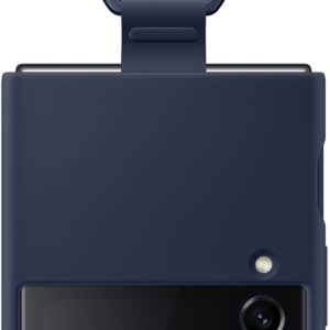 Samsung Ef-Pf721Tnegww Samsung Silicone Cover With Ring Galaxy Z Flip4 Navy