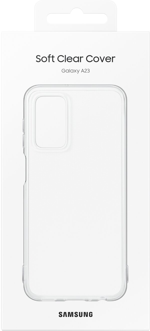 Samsung Ef-Qa235Ttegww Samsung Soft Clear Cover Galaxy A23 5G Transparent - Afbeelding 5
