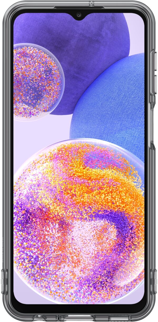 Samsung Ef-Qa235Tbegww Samsung Soft Clear Cover Galaxy A23 5G Black - Afbeelding 2