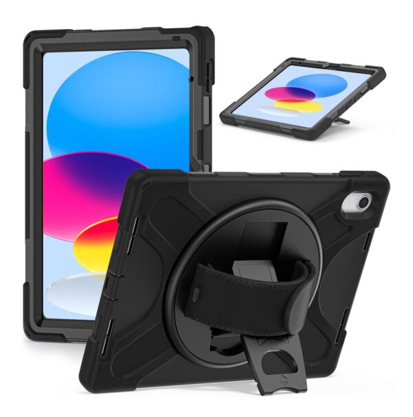 Xccess Survivor All-Round Case Apple Ipad 10.9 (2022)/Ipad 11 (2025) Black (Screenless) - Afbeelding 4