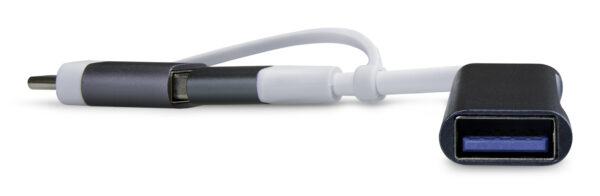Xccess Usb-C Multi-Hub To 4 Usb Grey - Afbeelding 3