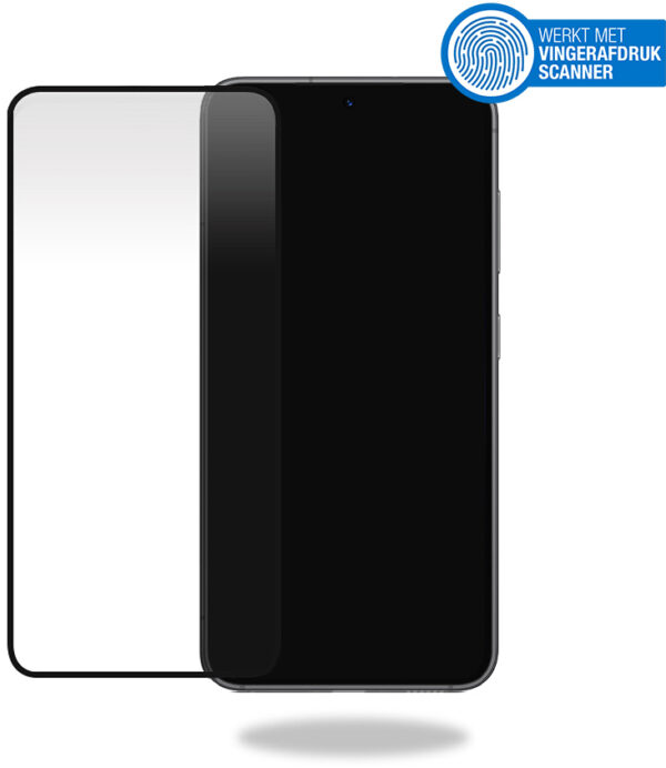 Mobilize Glass Screen Protector - Black Frame - Samsung Galaxy S23 5G