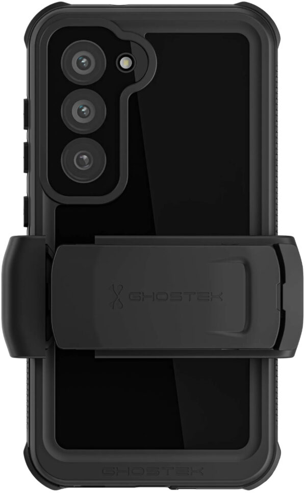 Ghostek Nautical Waterproof Case + Belt Swivel Holster Samsung Galaxy S23 5G Clear - Afbeelding 2