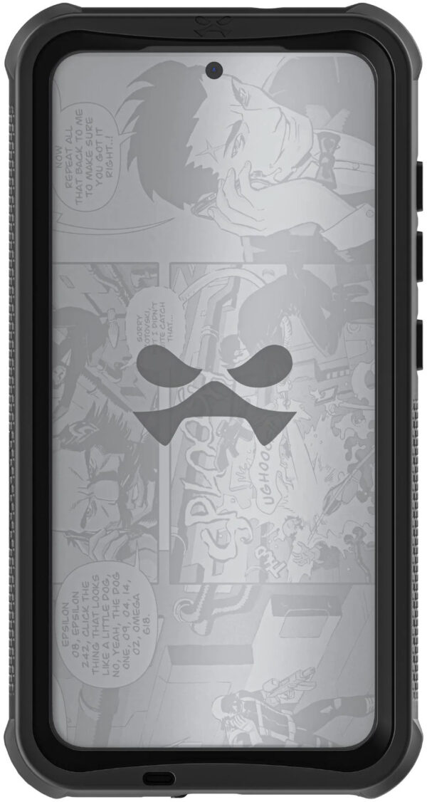 Ghostek Nautical Waterproof Case + Belt Swivel Holster Samsung Galaxy S23 5G Clear - Afbeelding 4