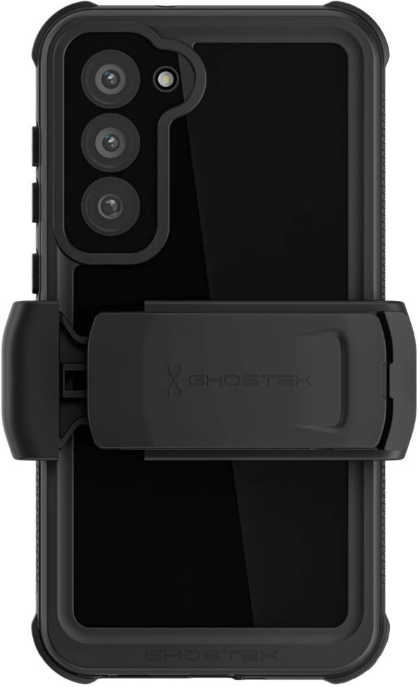 Ghostek Nautical Waterproof Case + Belt Swivel Holster Samsung Galaxy S23+ 5G Clear - Afbeelding 2