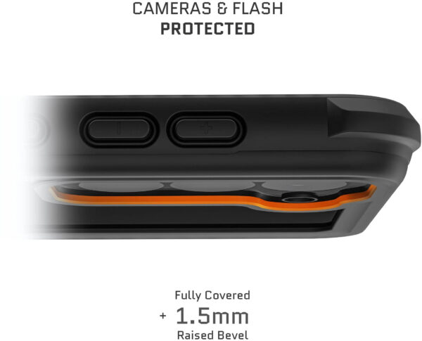 Ghostek Nautical Waterproof Case + Belt Swivel Holster Samsung Galaxy S23+ 5G Clear - Afbeelding 5