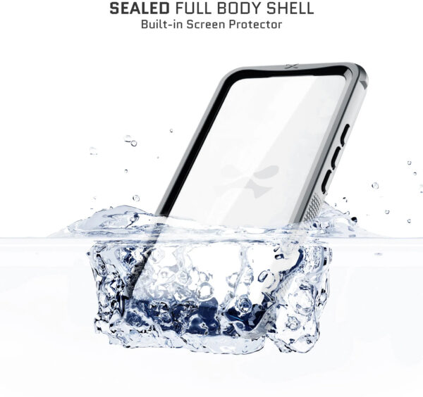 Ghostek Nautical Waterproof Case + Belt Swivel Holster Samsung Galaxy S23+ 5G Clear - Afbeelding 7