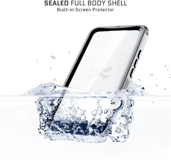Ghostek Nautical Waterproof Case + Belt Swivel Holster Samsung Galaxy S23 5G Black - Afbeelding 10
