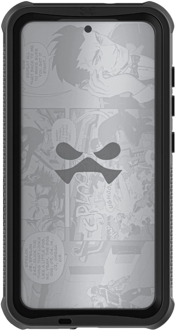 Ghostek Nautical Waterproof Case + Belt Swivel Holster Samsung Galaxy S23 5G Black - Afbeelding 4