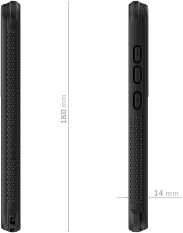 Ghostek Nautical Waterproof Case + Belt Swivel Holster Samsung Galaxy S23 5G Black - Afbeelding 5