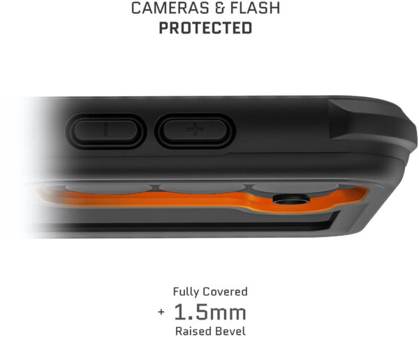 Ghostek Nautical Waterproof Case + Belt Swivel Holster Samsung Galaxy S23 5G Black - Afbeelding 7