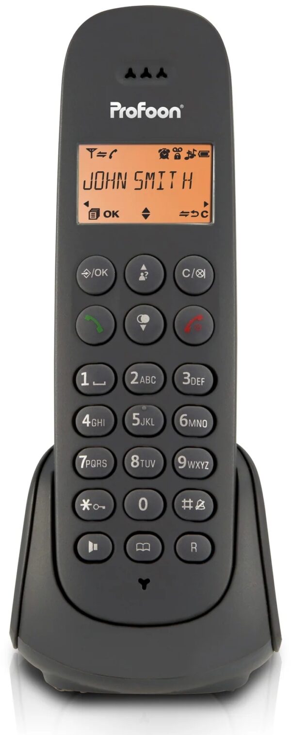 Profoon Pdx620 Profoon Duo Dect Telefoon Antraciet - Afbeelding 3