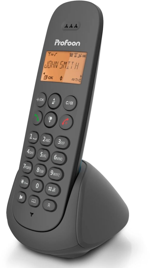 Profoon Pdx620 Profoon Duo Dect Telefoon Antraciet - Afbeelding 4