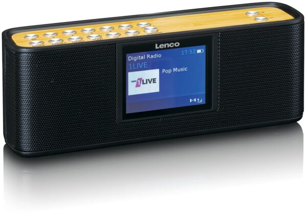 Lenco Pdr-045Bk Lenco Portable Internet Dab+ Bluetooth Radio Black - Afbeelding 4