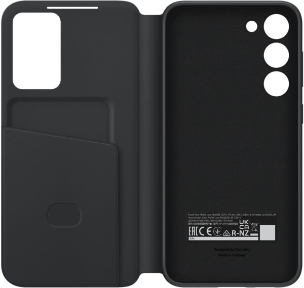 Samsung Ef-Zs916Cbegww Samsung Smart Clear View Cover Galaxy S23+ 5G Black - Afbeelding 2