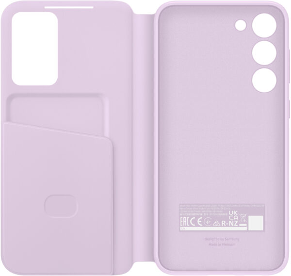 Samsung Ef-Zs916Cvegww Samsung Smart Clear View Cover Galaxy S23+ 5G Lavender - Afbeelding 2