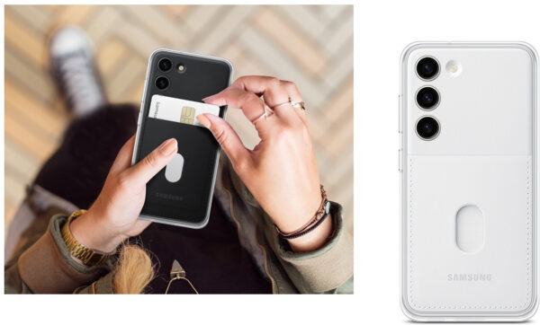 Samsung Ef-Ms911Cwegww Samsung Frame Cover Galaxy S23 5G White - Afbeelding 5
