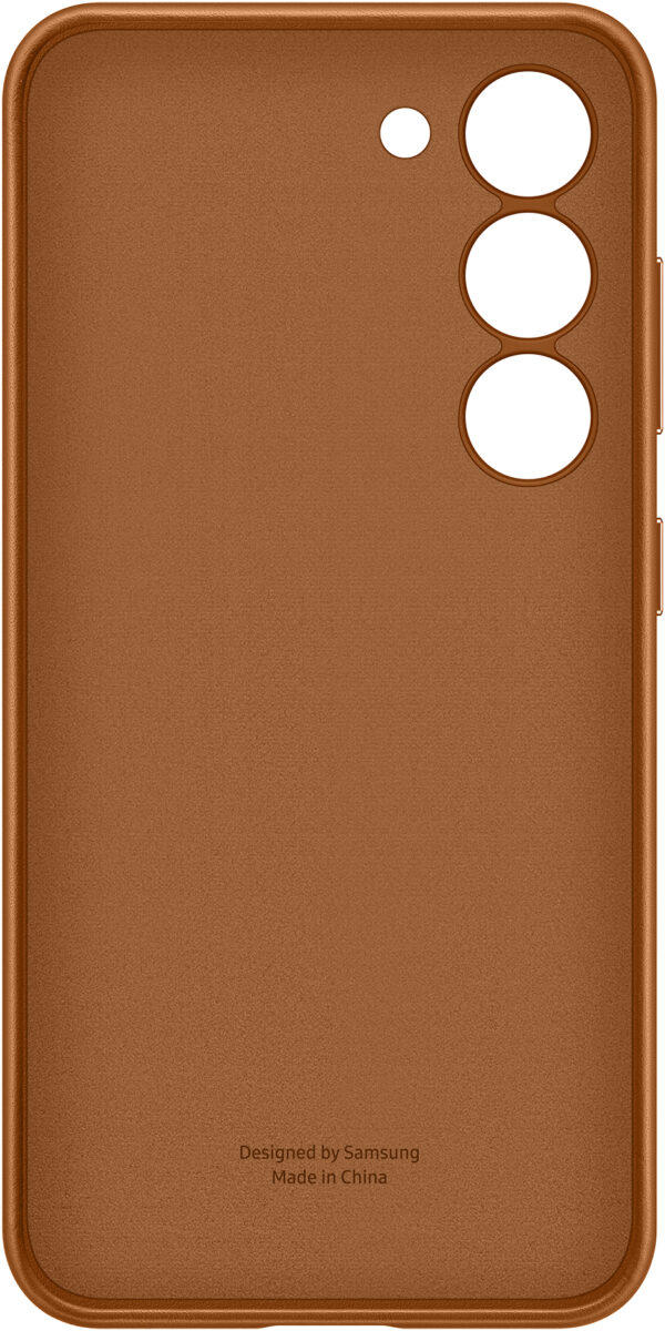 Samsung Ef-Vs911Laegww Samsung Leather Cover Galaxy S23 5G Camel - Afbeelding 2