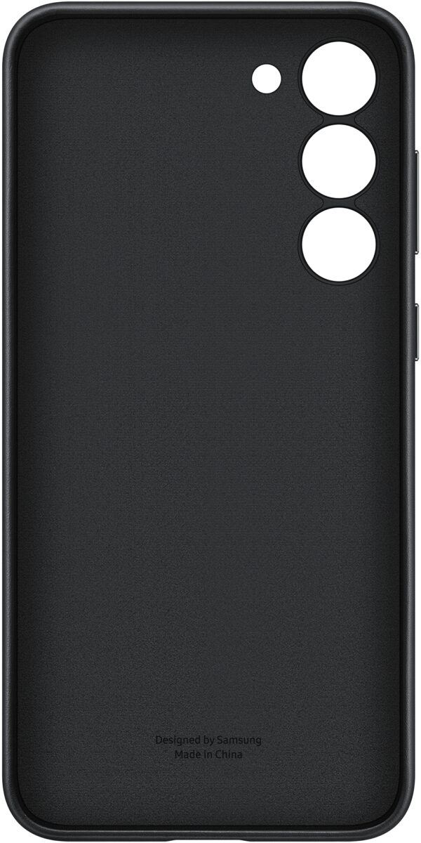 Samsung Ef-Vs916Lbegww Samsung Leather Cover Galaxy S23+ 5G Black - Afbeelding 2
